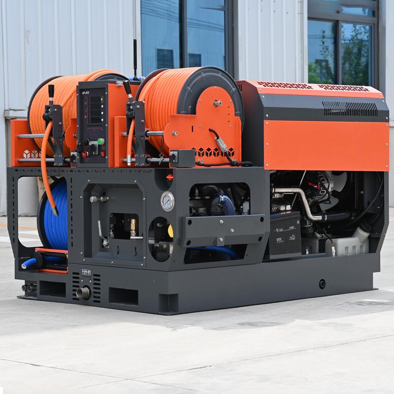 China Sewer Cleaning Jetting Machine Factory Supplies High Pressure Drain Cleaning Equipment for Global Municipal Needs