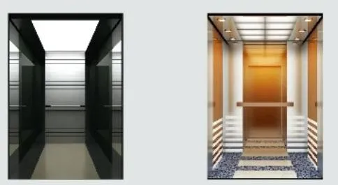 4 Panels Center Opening Door Small Home Lift Elevator
