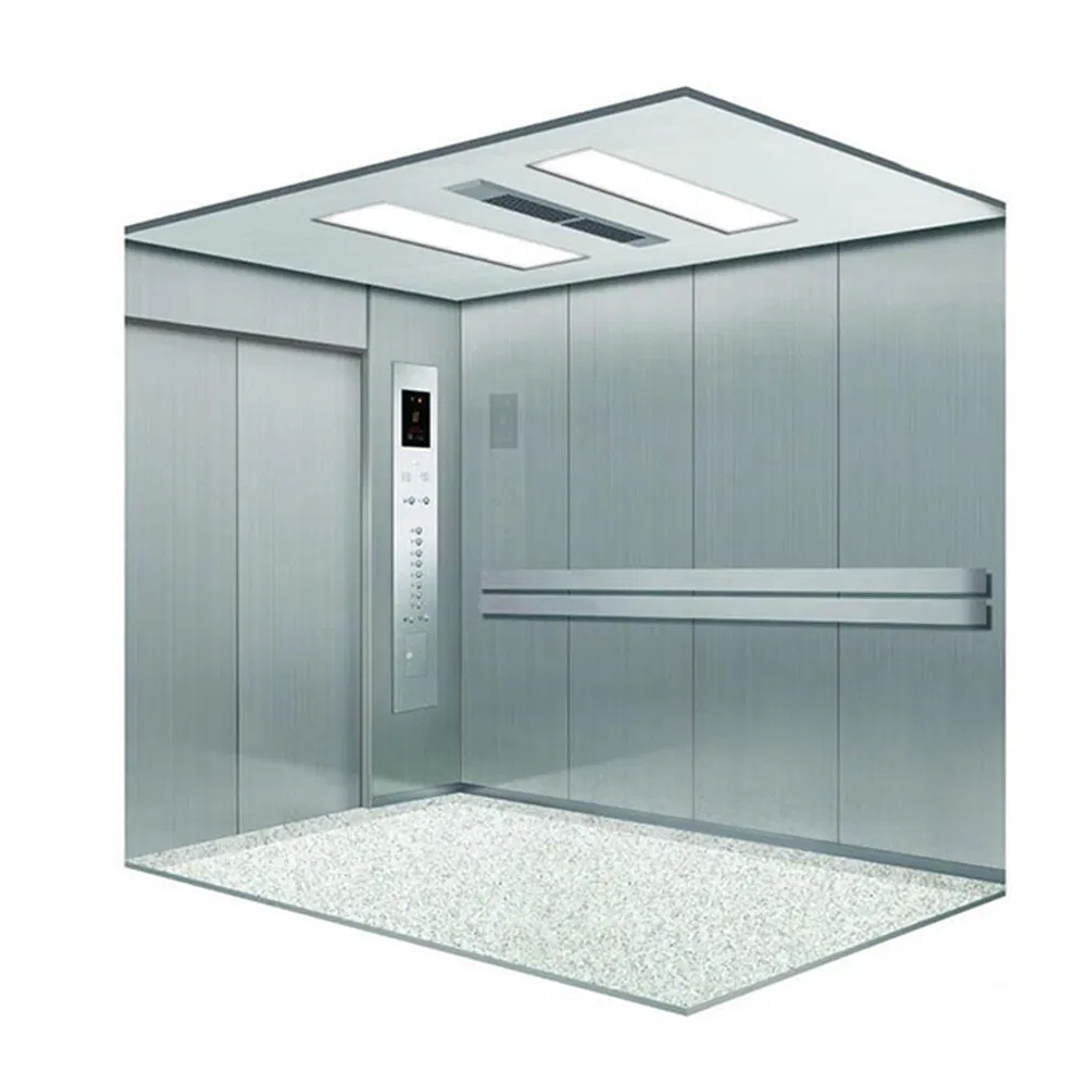 Automatic Opening Capacity 5000kg 0.25m/S Speed Large Space Freight Elevator