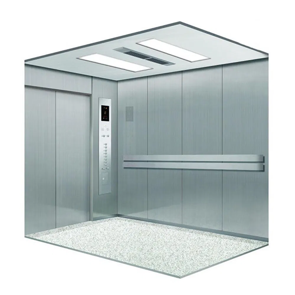 Best Price 4 Panels Center Opening Freight Elevator