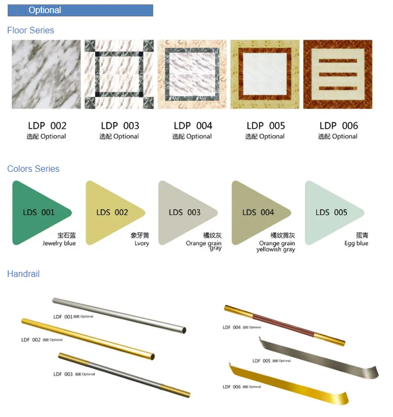 China FUJI Mrl Manufacturers Low Noise Home Lift Residential Building Passenger Villa Elevator Goods Lift