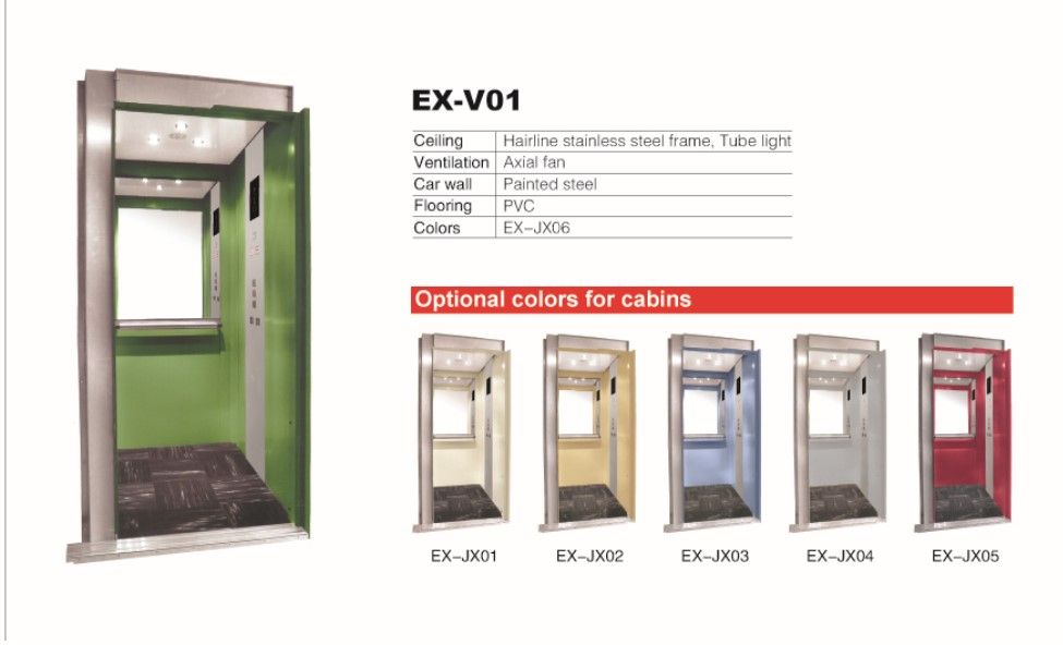 Energy Saving Manual Door Villa Passenger Lift Elevator for Home