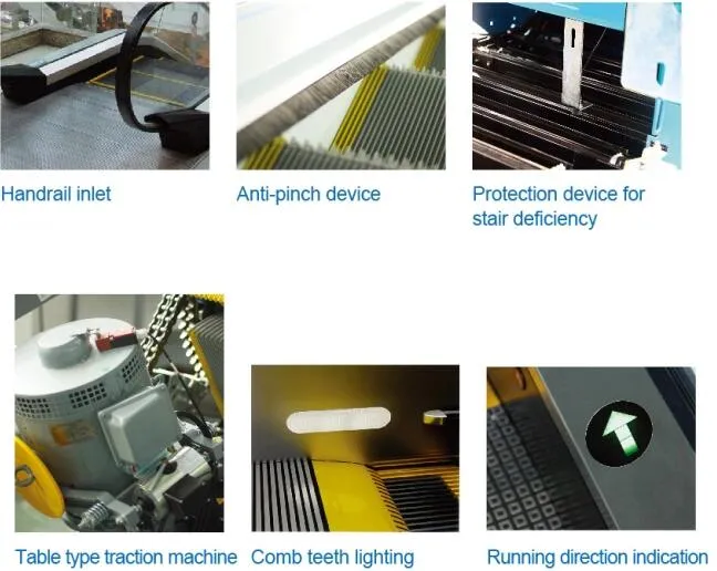 Factory price electric escalators and moving walks CE standard