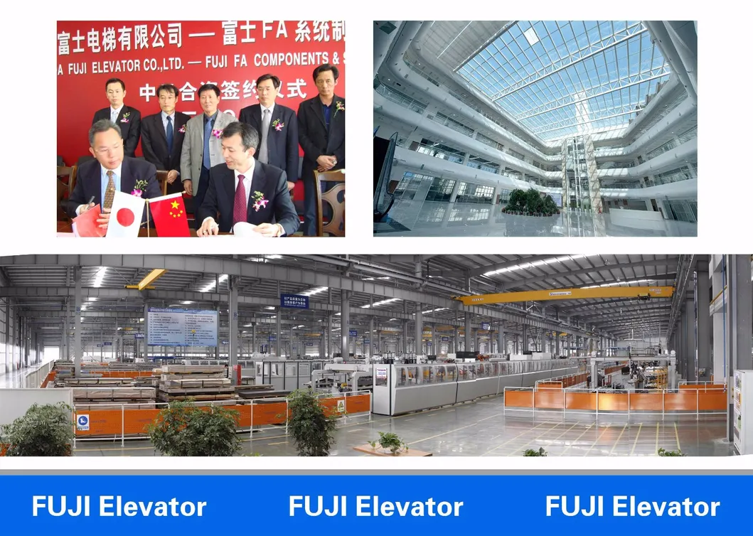FUJI Freight Elevator (four panels center opening)