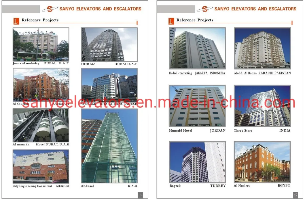 FUJI SANYO Competitive Price Panoramic Glass Sightseeing Elevator With CE