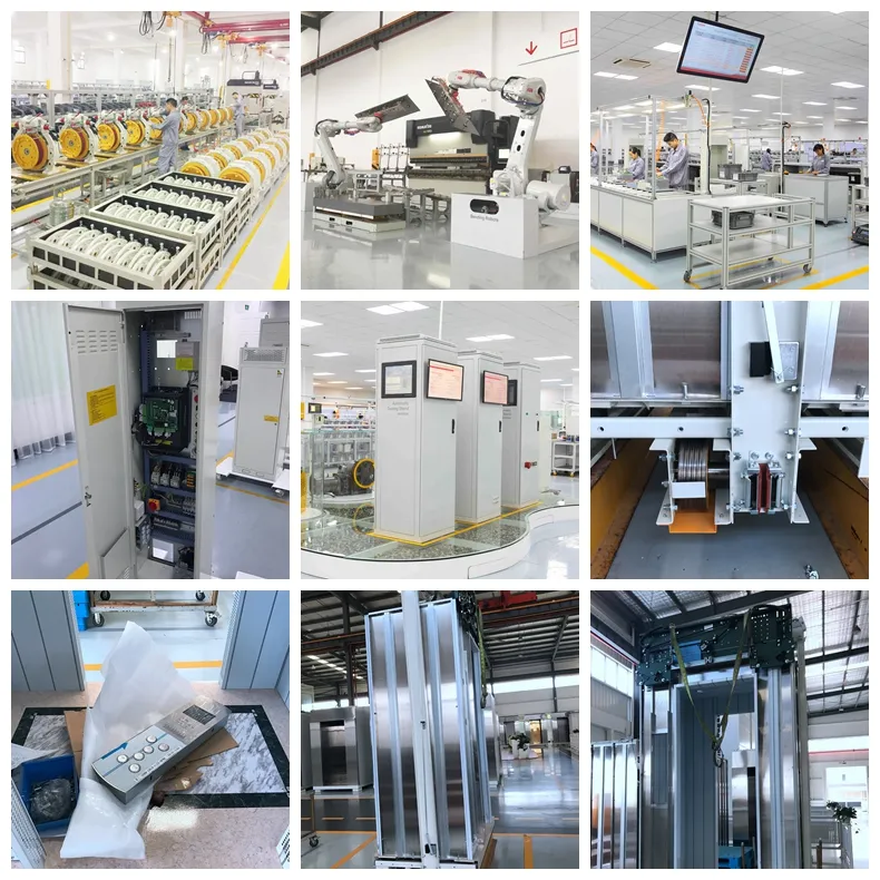 Gearless Sightseeing Passenger Goods Freight Residential Observation Capsule Home Villa Residential Panoramic Glass Elevator Lift