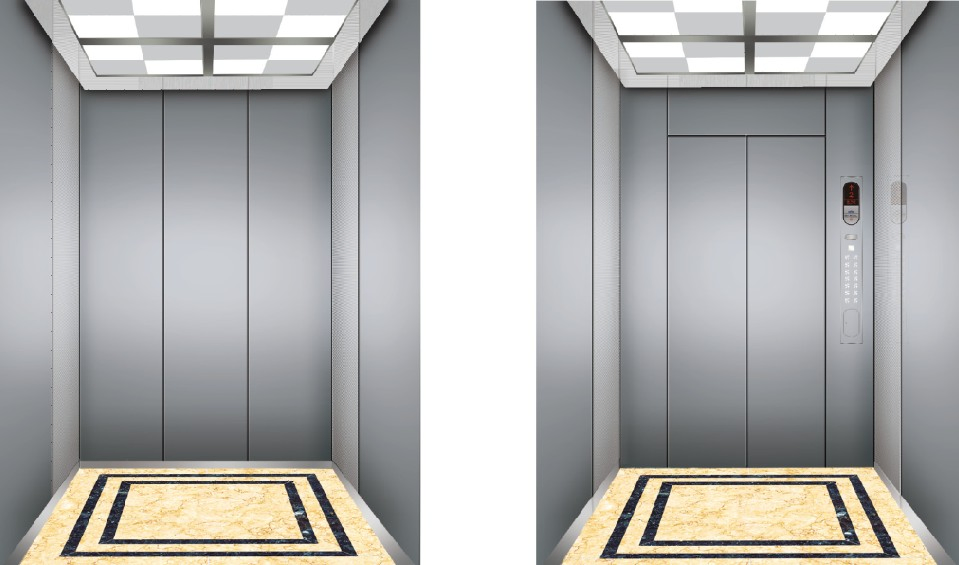 Hosting Center Opening Door Freight Car Elevator Observation Luxury Home Lift