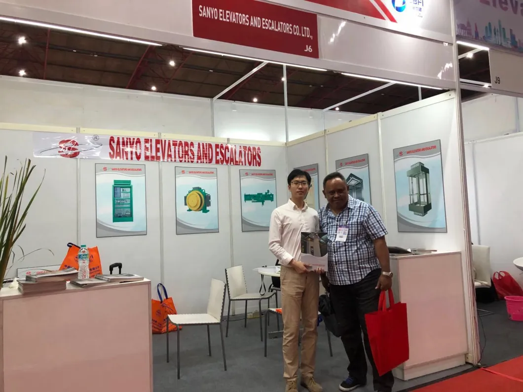 hot sales luxury panorama lift with ARD ,all glass