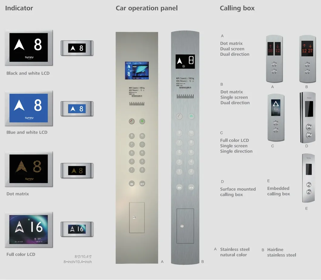 Limousine Car Parking Elevator Electric Vehical Lifting
