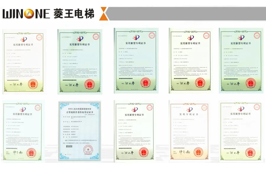 Midea Winone Machine-Roomless Type High Quality Passenger Elevator Lift