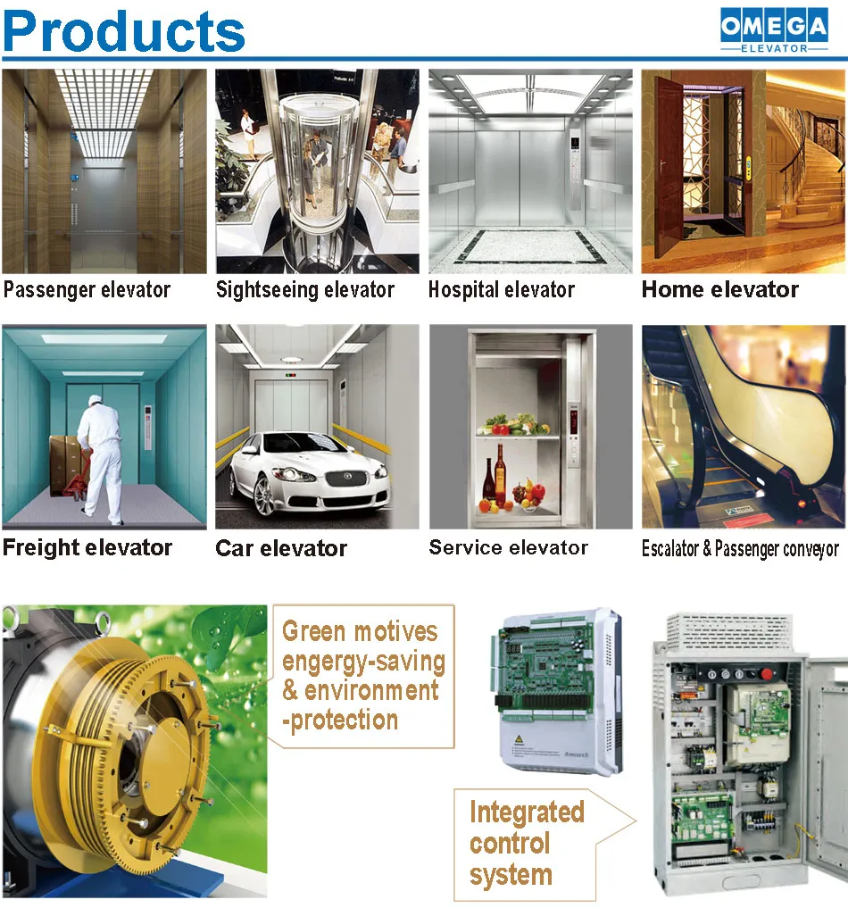 Mitsubishi Type Observation Panorama Elevator with Best Quality