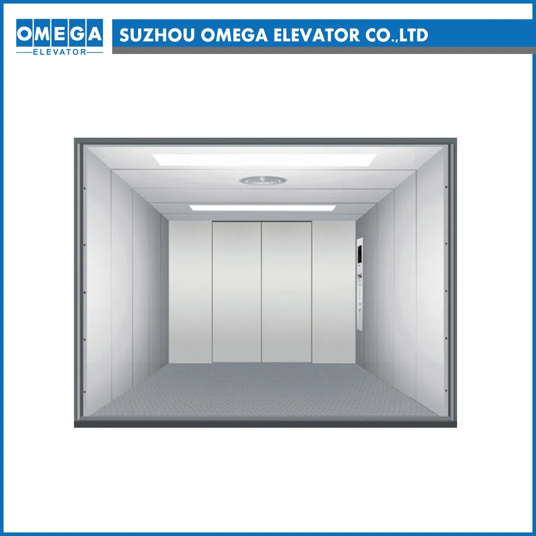 Over 2500kg Heavy Cargo Elevator with Gearless Ard