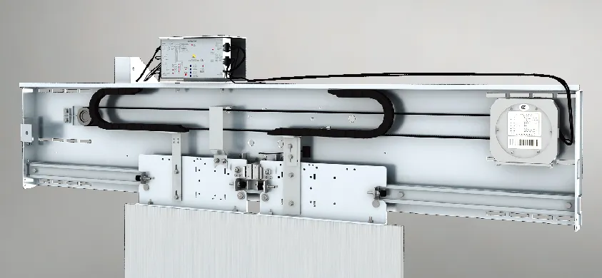 Passenger Home Sightseeing Panoramic Elevator with Hairline Stainless Steel Cabin