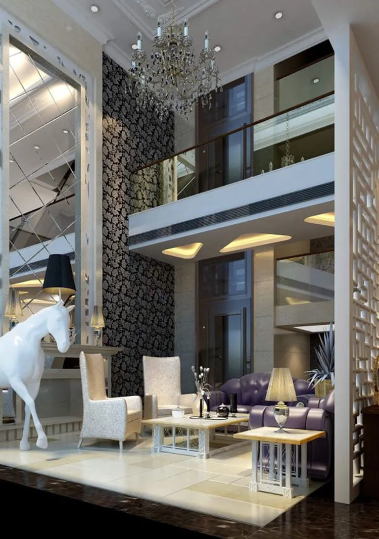 Real estate developers and designers Sightseeing observation Elevator